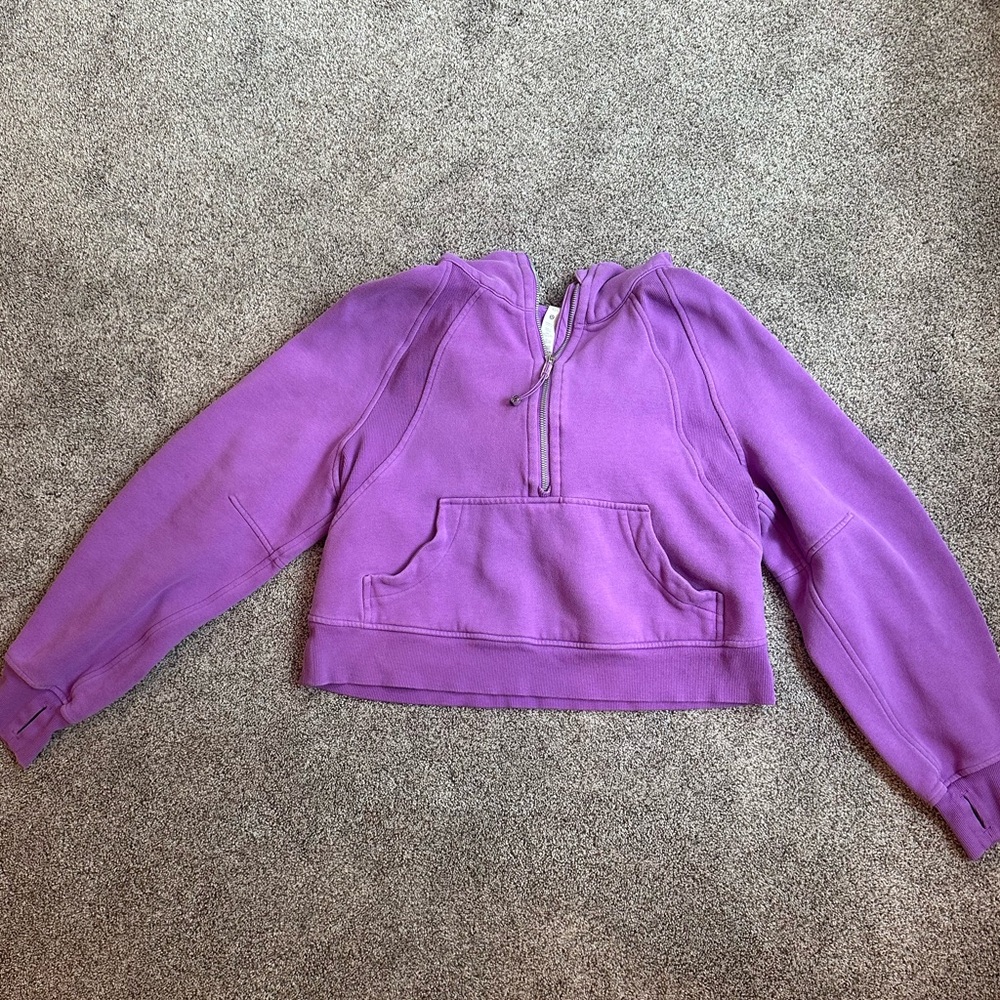 Rare Purple Lululemon Scuba Hoodie!